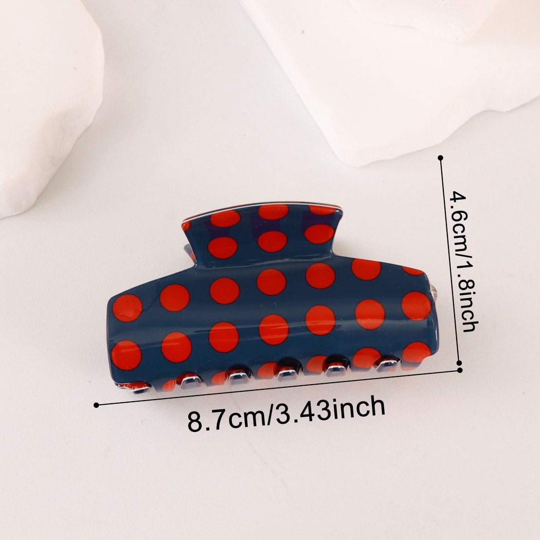 Beau - Simple Sweet Polka Dot Claw Clip