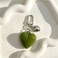 Keypus - Heart Shape Alloy Phone Bag Charm Keychain