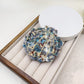 Mirroray - Shell-Shaped Mixed-Pattern Compact Mirror