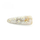 Beau - Floral Acetate Triangular Side Hair Clip