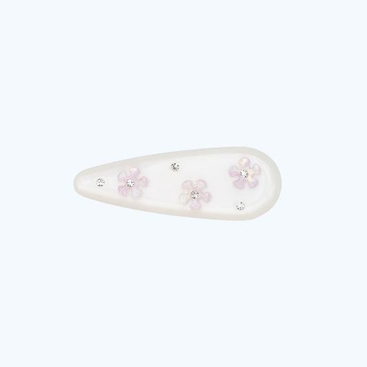 Beau - Sweet Floral Teardrop Hair Clip