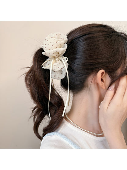 Beau - Sweet Style Ribbon Bow Banana Clip