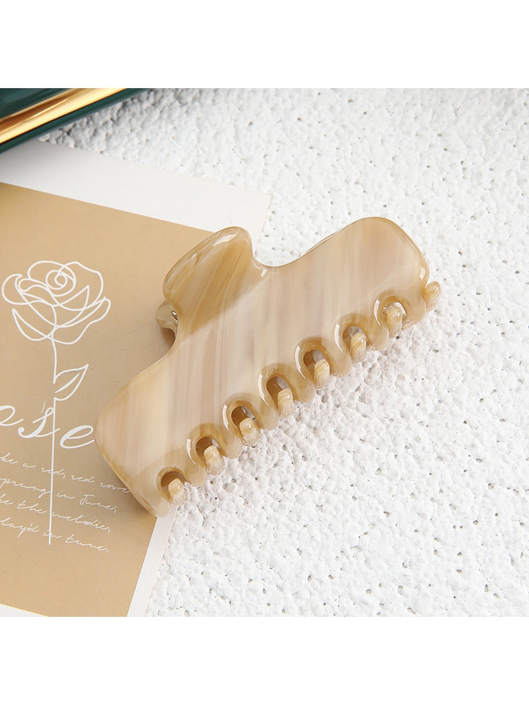 Beau - Ombré Rectangular Claw Clip