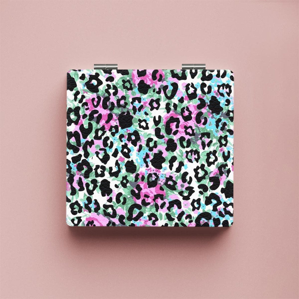 Mirroray - Printed Travel Folding Compact Makeup Mirror