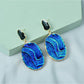 Earedge - Irregular Textured Long Stud Earrings