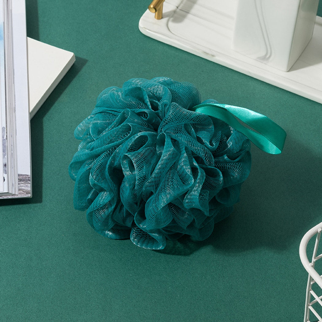 Papo - Soft Mesh Ribbon Hanger Lathering Bath Pouf