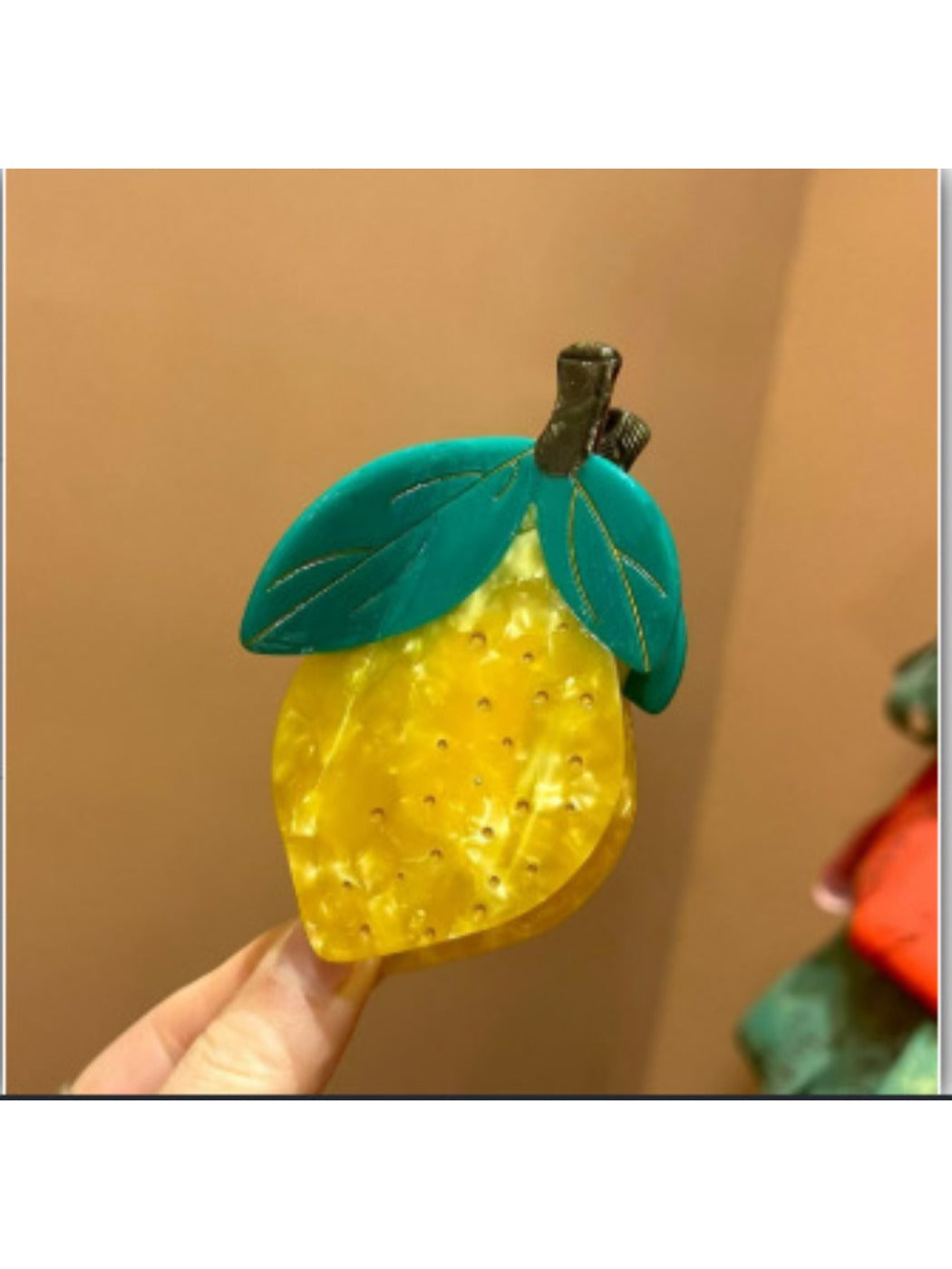 Beau - Fruit Shaped Acetate Hair Clip