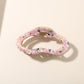 Beau - Cloud Shape Printed Acetate Hair Claw Clip