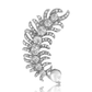 Brovia - Feather Rhinestone Alloy Elegant Brooch Pin