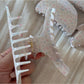 Beau - Acrylic Butterfly Print Patterned Hair Claw Clip