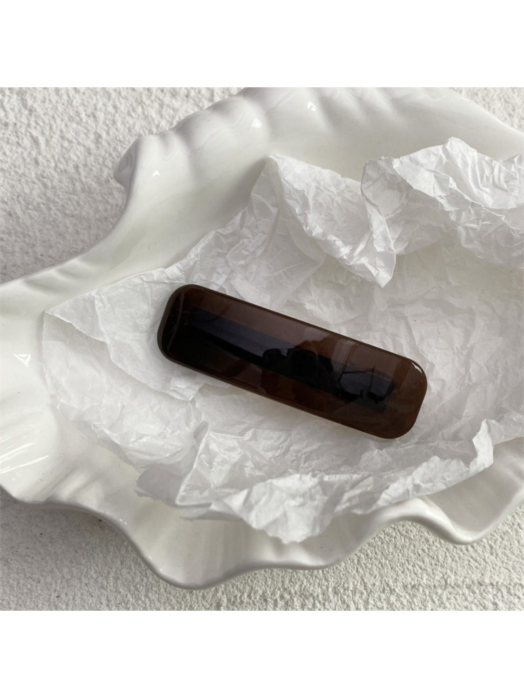 Beau - Solid Color Square Hair Clip