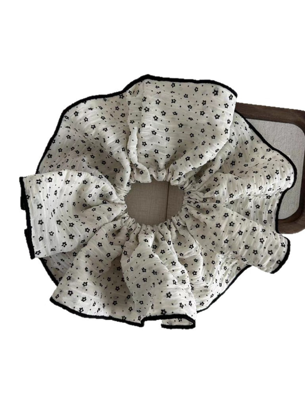 Gifty - Floral Print Hair Ring