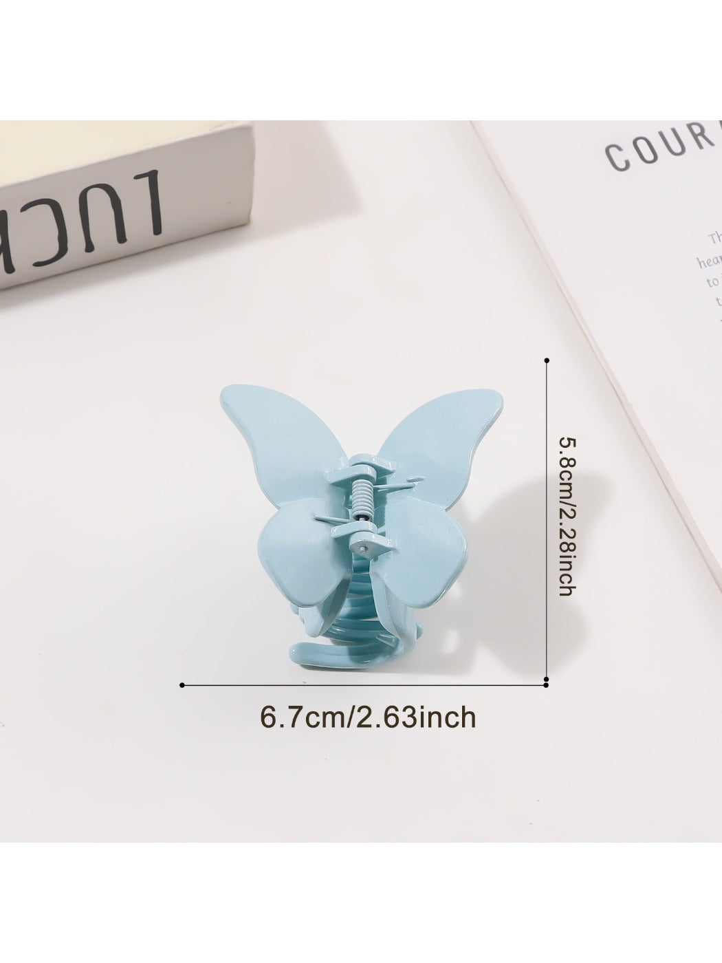 Beau - Minimalist Bow Shaped Claw Clip