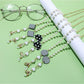 Velra - Checkerboard Beaded Eyeglass Strap
