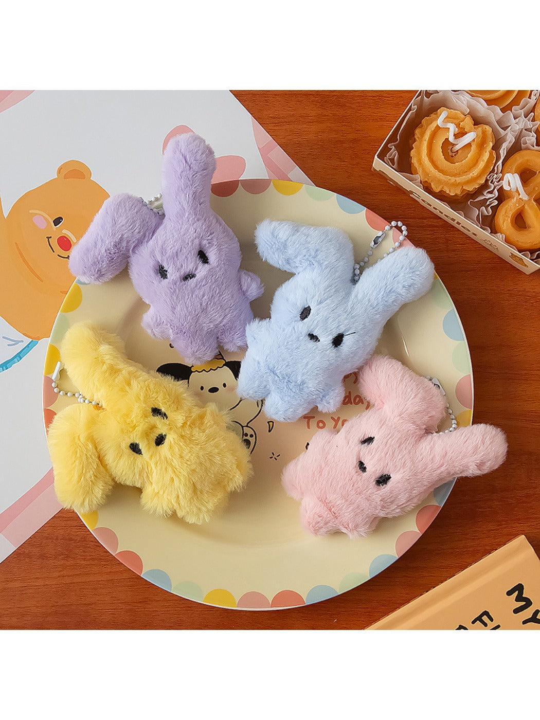 Keypus - Cute Bunny Figure Keychain