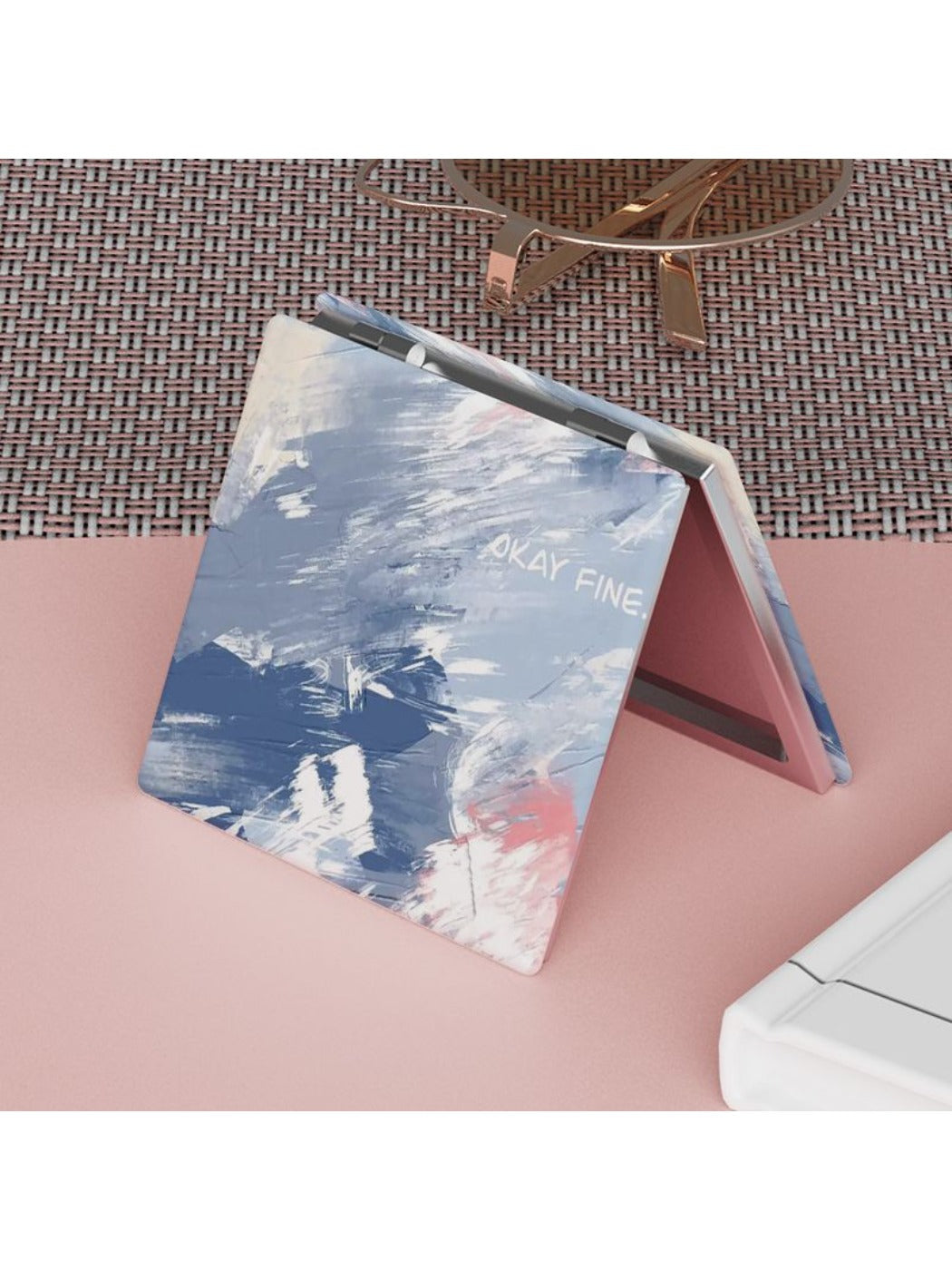 Mirroray - Illustrated Square Vanity Mirror