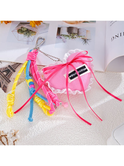 Keypus - Colorful Woven Rope Charm Keychain