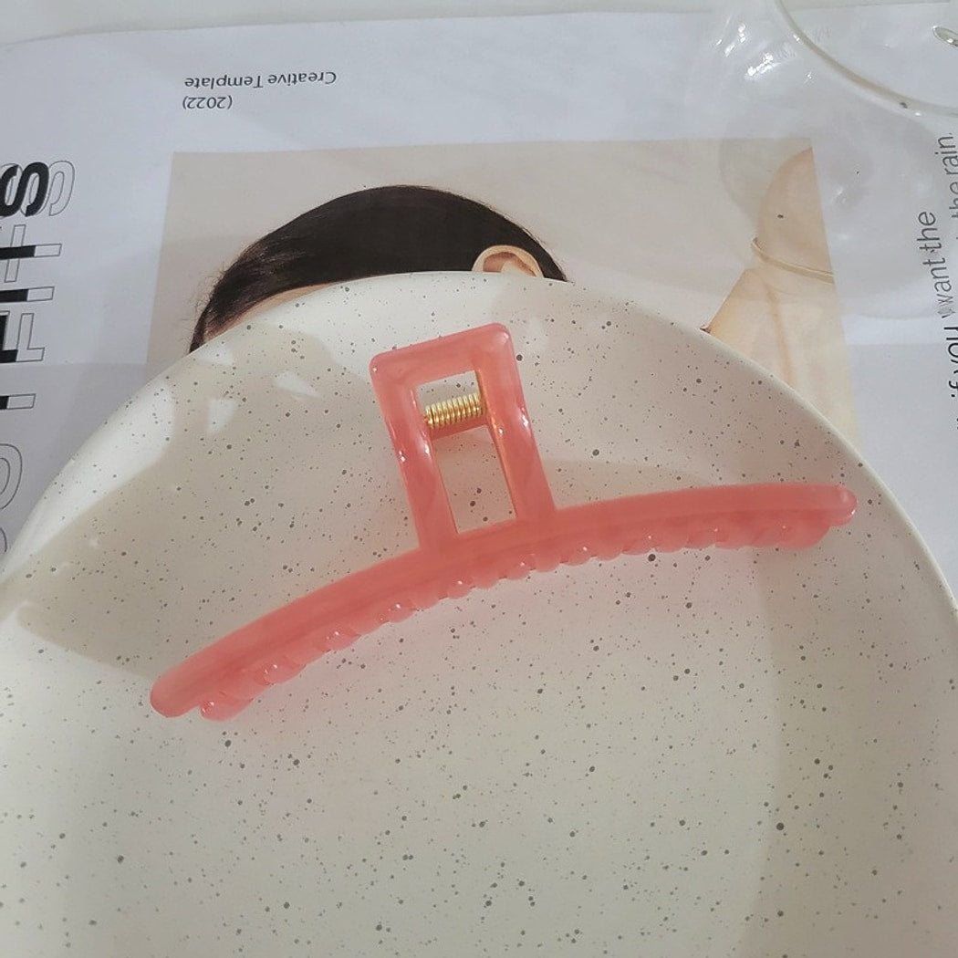 Beau - Elegant One-Line Plastic Claw Clip