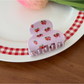 Beau - Sweet Floral Print Acetate Claw Clip