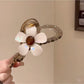 Beau - Glossy PVC Flower Detail Hair Claw Clip