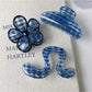 Beau - Blue Plaid Claw Clip