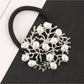Gifty - Alloy Flower-Shaped Hair Tie