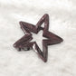 Beau - Minimalist Glossy Hollow Star Hair Claw Clip