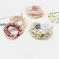 Gifty - Preppy Plaid Lace Scrunchie Set