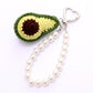 Keypus - Heart-Shaped Fruit-Shaped Keychain