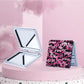 Mirroray - Y2K Graffiti Print Folding Makeup Mirror