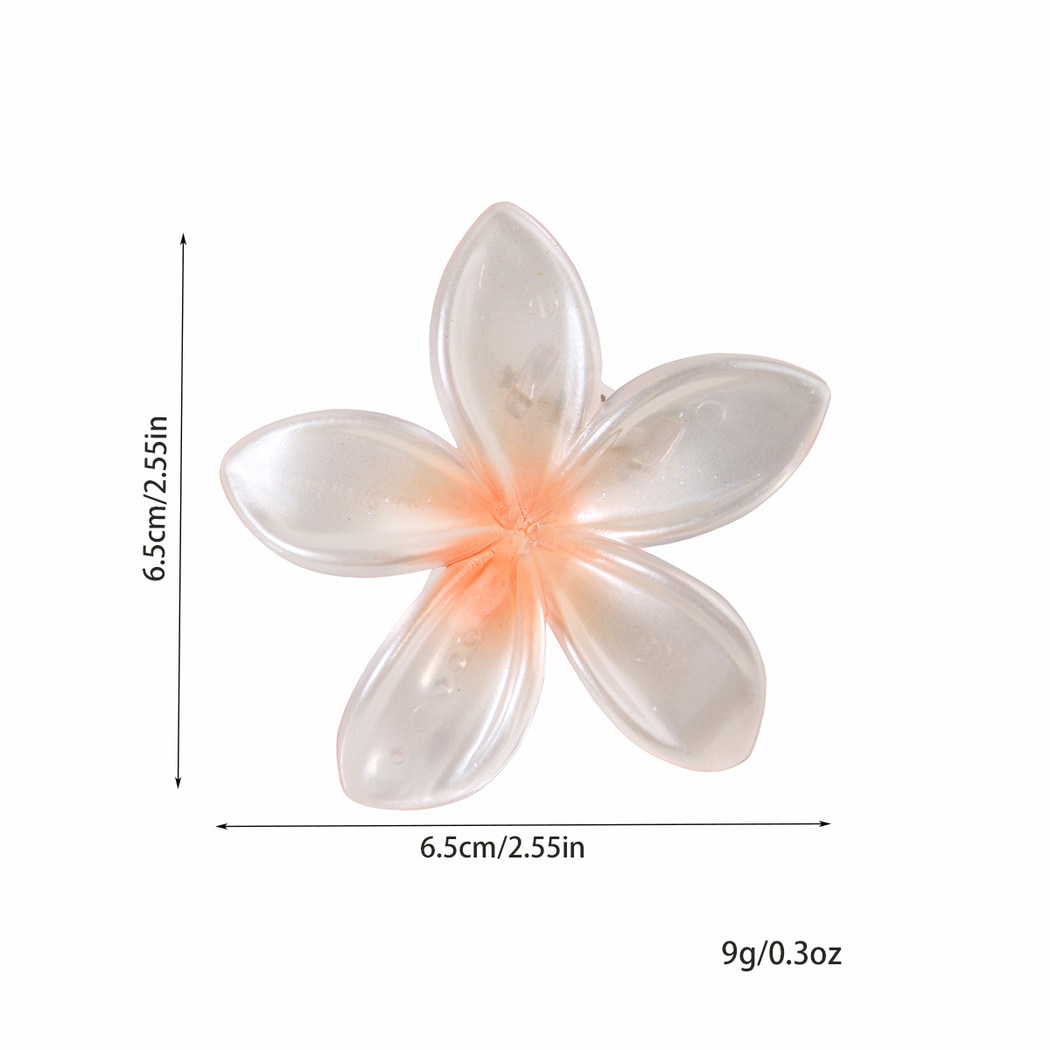 Beau - Petal Flower Duckbill Style Hair Clip