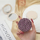 Mirroray - Pink and Purple Leopard Print Compact Mirror
