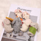 Feltery - Cute 3D Bunny Plush Keychain Bag Charm