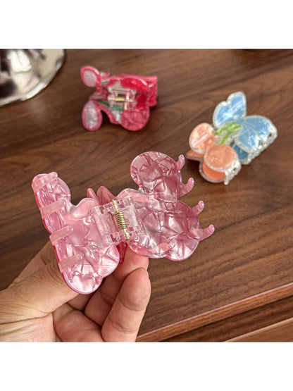 Beau - Adorable Cherry Hair Claw Clip Ponytail Holder
