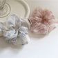 Gifty - Sweet Tulle Floral Print Bow Scrunchie
