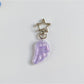 Keypus - Shimmery Acrylic Angel Wing Star Keychain