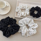 Gifty - Floral Print Fabric Scrunchie