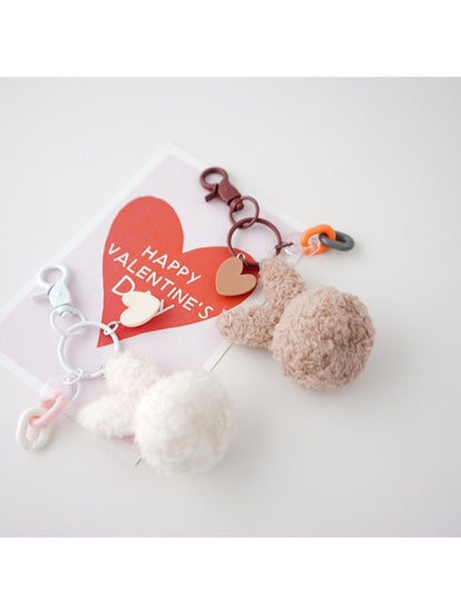 Keypus - Cute Plush Rabbit Keychain