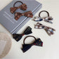 Gifty - Bow Shaped Hair Ties and Hair Clips