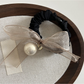 Gifty - Minimal Bow Detail Ponytail Hair Tie