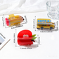 Beau - Playful Apple Shape PVC Hair Claw Clip