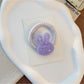 Gifty - Cute Bunny Detail Elastic Hair Tie