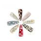 Beau - Floral Acetate Triangular Side Hair Clip