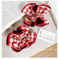 Gifty - Plaid Flower Multi-layer Hair Circle
