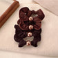 Gifty - Dual Tone Chocolate Hair Ties