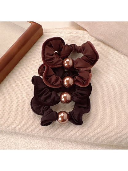 Gifty - Dual Tone Chocolate Hair Ties