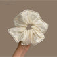 Gifty - Floral Lace Ruffle Polyester Scrunchie