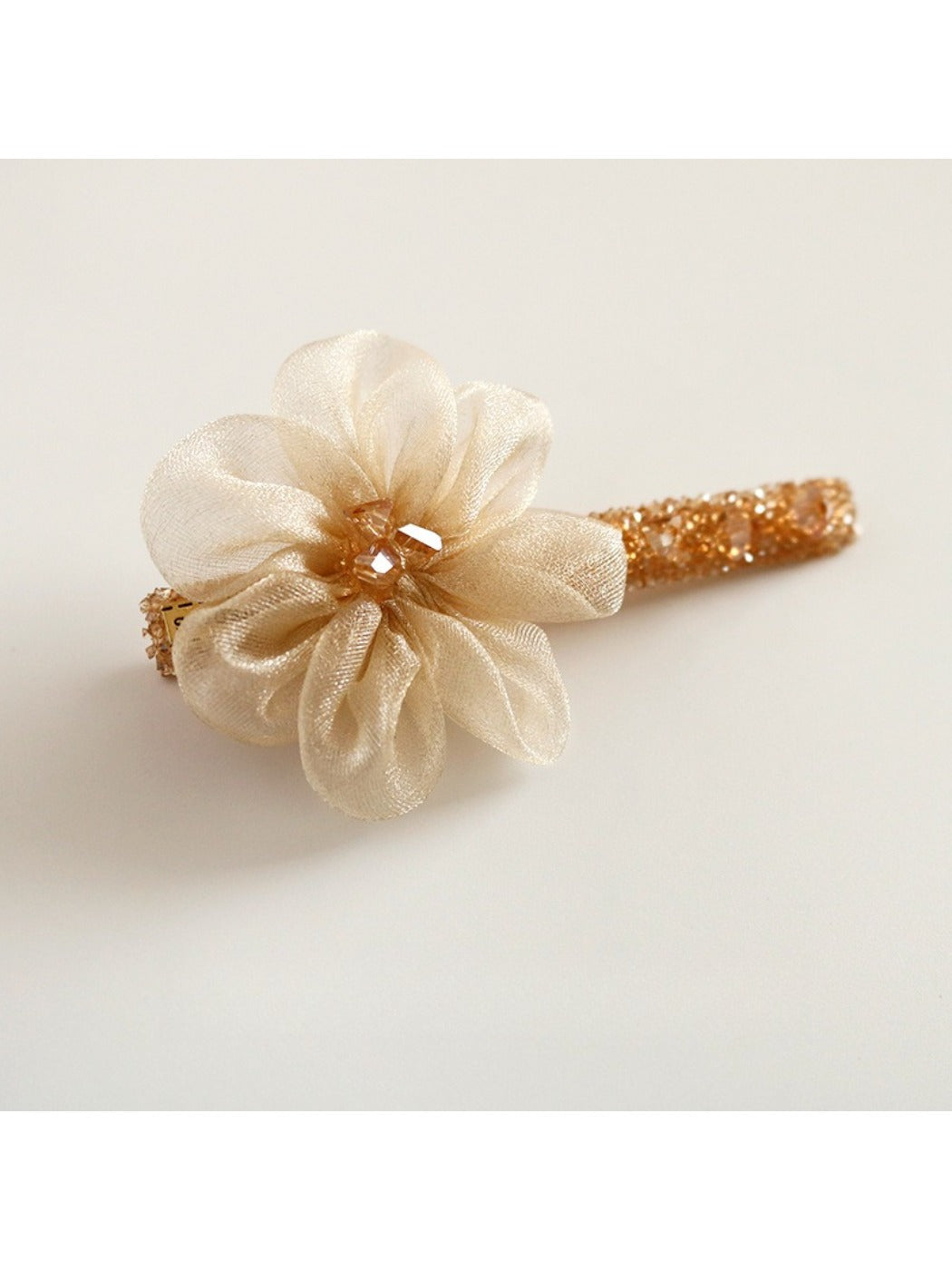 Beau - Yellow Flower One-Line Hair Clip