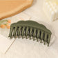 Beau - Minimalist Large Half Round Claw Clip
