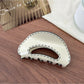 Beau - Minimalist Half Moon Cutout Hair Claw